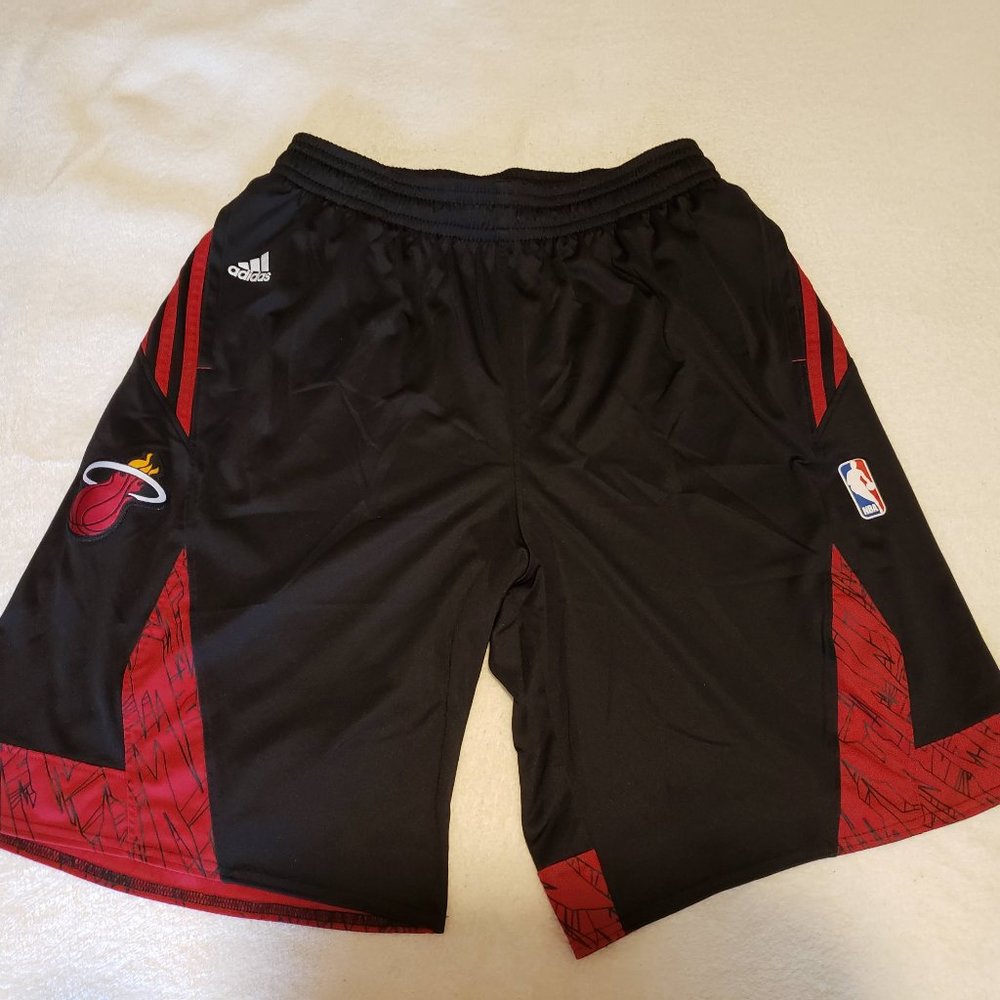 Adidas NBA Miami Heat Basketball Shorts